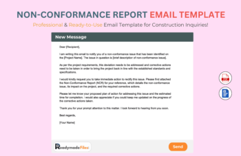 Non-Conformance Report