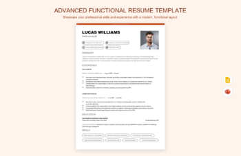 Advanced Functional Resume Template