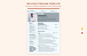 Architect Resume Template