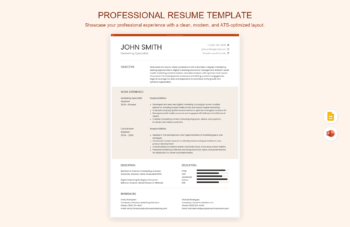 Professional Resume Template