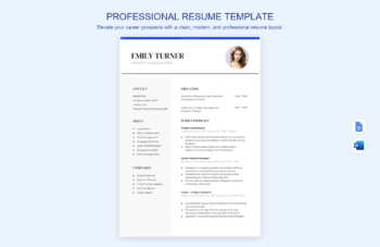 Professional Resume Template